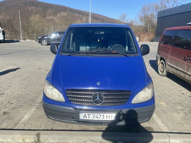 Синій Мерседес Віто, об'ємом двигуна 2.1 л та пробігом 380 тис. км за 6500 $, фото 1 на Automoto.ua