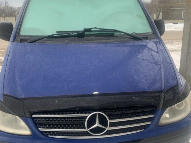 Синій Мерседес Віто, об'ємом двигуна 2.15 л та пробігом 569 тис. км за 6700 $, фото 1 на Automoto.ua