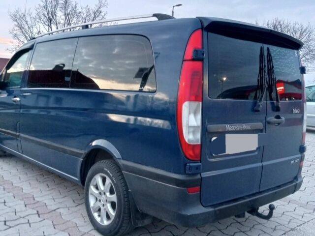 Синий Мерседес Вито, объемом двигателя 2.2 л и пробегом 450 тыс. км за 6523 $, фото 1 на Automoto.ua