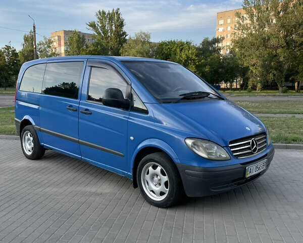 Синій Мерседес Віто, об'ємом двигуна 2.2 л та пробігом 350 тис. км за 6100 $, фото 1 на Automoto.ua