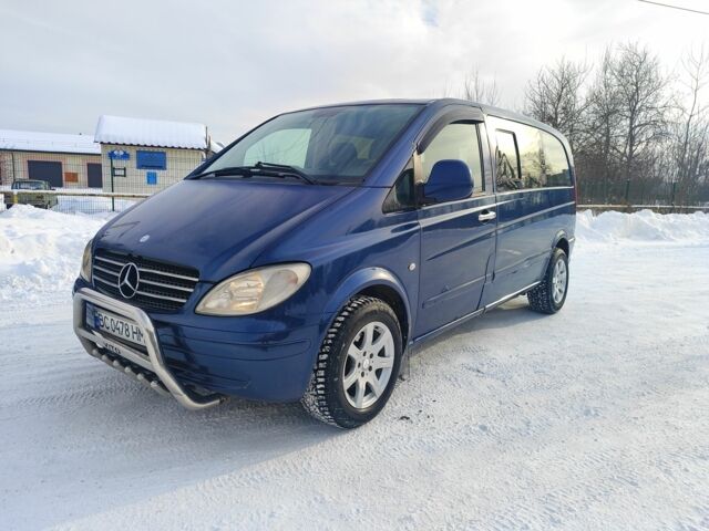 Синій Мерседес Віто, об'ємом двигуна 2.1 л та пробігом 410 тис. км за 4600 $, фото 1 на Automoto.ua