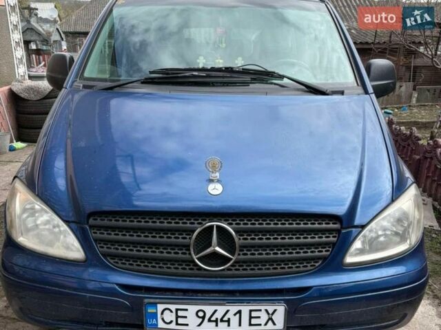 Синій Мерседес Віто, об'ємом двигуна 2.15 л та пробігом 244 тис. км за 8000 $, фото 1 на Automoto.ua