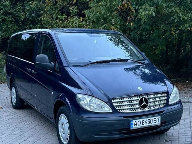 Синій Мерседес Віто, об'ємом двигуна 2.15 л та пробігом 281 тис. км за 6500 $, фото 1 на Automoto.ua