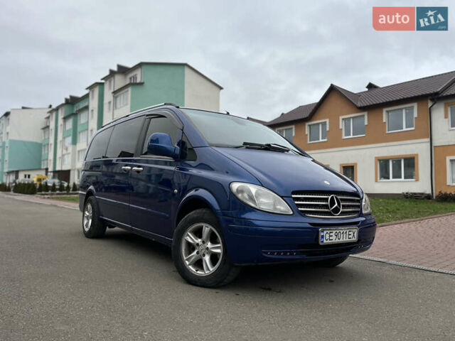 Синій Мерседес Віто, об'ємом двигуна 2.2 л та пробігом 235 тис. км за 7500 $, фото 1 на Automoto.ua