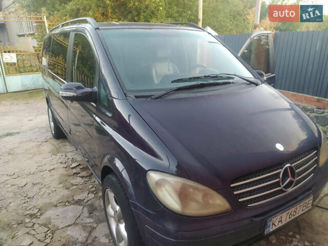 Синій Мерседес Віто, об'ємом двигуна 2.2 л та пробігом 458 тис. км за 6500 $, фото 1 на Automoto.ua