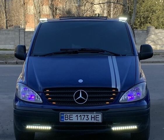 Синій Мерседес Віто, об'ємом двигуна 2.2 л та пробігом 400 тис. км за 8000 $, фото 1 на Automoto.ua