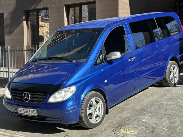 Синій Мерседес Віто, об'ємом двигуна 2.1 л та пробігом 460 тис. км за 9500 $, фото 1 на Automoto.ua