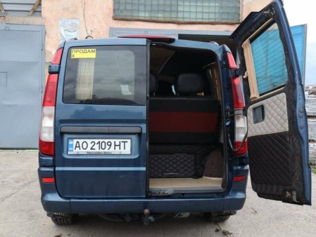 Синій Мерседес Віто, об'ємом двигуна 2.99 л та пробігом 495 тис. км за 10000 $, фото 1 на Automoto.ua