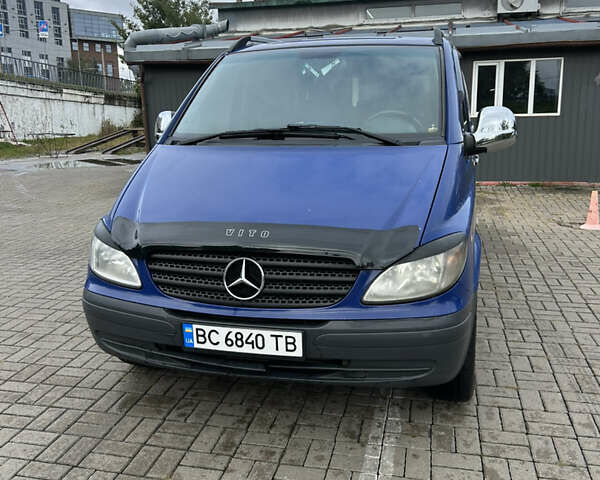Синій Мерседес Віто, об'ємом двигуна 2.15 л та пробігом 401 тис. км за 8900 $, фото 1 на Automoto.ua