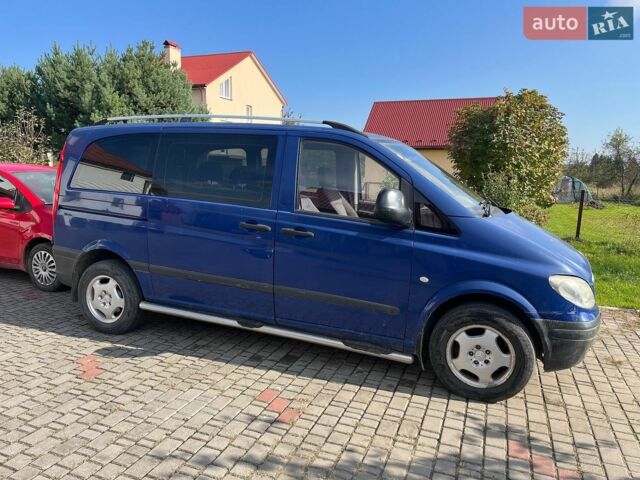 Синій Мерседес Віто, об'ємом двигуна 2.15 л та пробігом 205 тис. км за 8900 $, фото 1 на Automoto.ua
