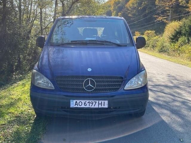 Синій Мерседес Віто, об'ємом двигуна 2.1 л та пробігом 301 тис. км за 7017 $, фото 1 на Automoto.ua