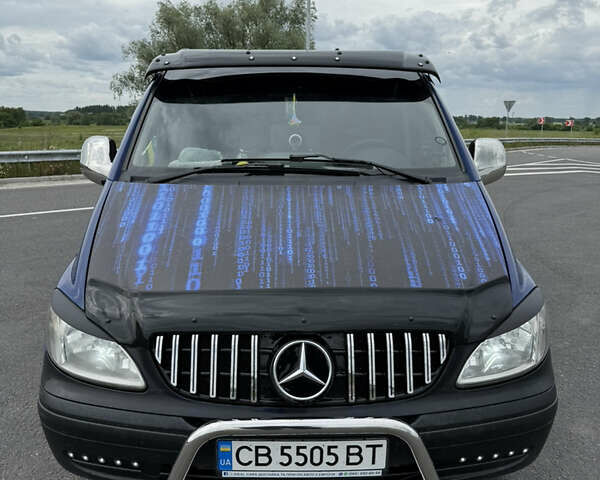 Синий Мерседес Вито, объемом двигателя 2.15 л и пробегом 380 тыс. км за 10500 $, фото 1 на Automoto.ua
