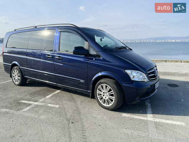 Синий Мерседес Вито, объемом двигателя 2.2 л и пробегом 480 тыс. км за 16000 $, фото 1 на Automoto.ua