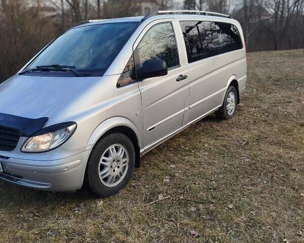 Синий Мерседес Вито, объемом двигателя 2.2 л и пробегом 471 тыс. км за 9000 $, фото 1 на Automoto.ua