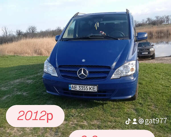 Синий Мерседес Вито, объемом двигателя 2.14 л и пробегом 277 тыс. км за 14750 $, фото 1 на Automoto.ua