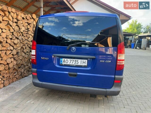 Синій Мерседес Віто, об'ємом двигуна 2.2 л та пробігом 332 тис. км за 13500 $, фото 1 на Automoto.ua