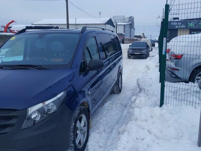 Синий Мерседес Вито, объемом двигателя 2.1 л и пробегом 181 тыс. км за 25000 $, фото 1 на Automoto.ua