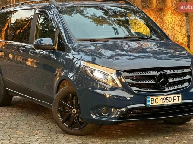 Синий Мерседес Вито, объемом двигателя 2.14 л и пробегом 158 тыс. км за 32500 $, фото 1 на Automoto.ua