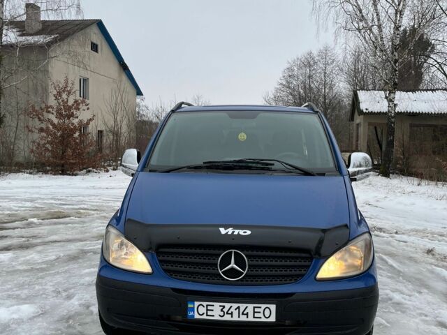 Синій Мерседес Віто, об'ємом двигуна 2.1 л та пробігом 400 тис. км за 7600 $, фото 1 на Automoto.ua