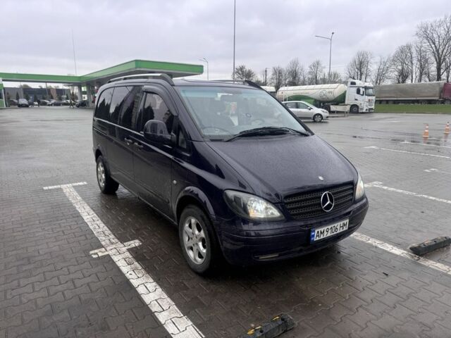 Синій Мерседес Віто, об'ємом двигуна 2.1 л та пробігом 500 тис. км за 6200 $, фото 1 на Automoto.ua