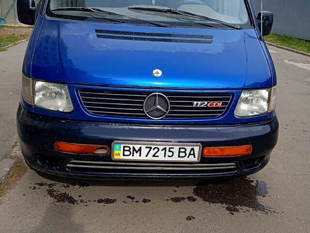 Синий Мерседес Вито, объемом двигателя 2.2 л и пробегом 0 тыс. км за 2700 $, фото 1 на Automoto.ua
