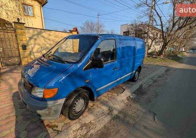 Мерседес Вито 2000 в Одессе на Automoto.ua Синий Мерседес Вито, объемом двигателя 2.15 л и пробегом 100 тыс. км за 4300 $, фото 1 на Automoto.ua