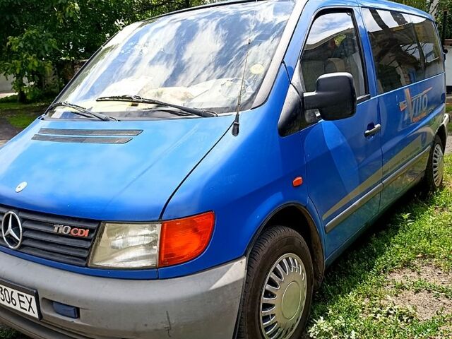 Синій Мерседес Віто, об'ємом двигуна 2.1 л та пробігом 250 тис. км за 8000 $, фото 1 на Automoto.ua