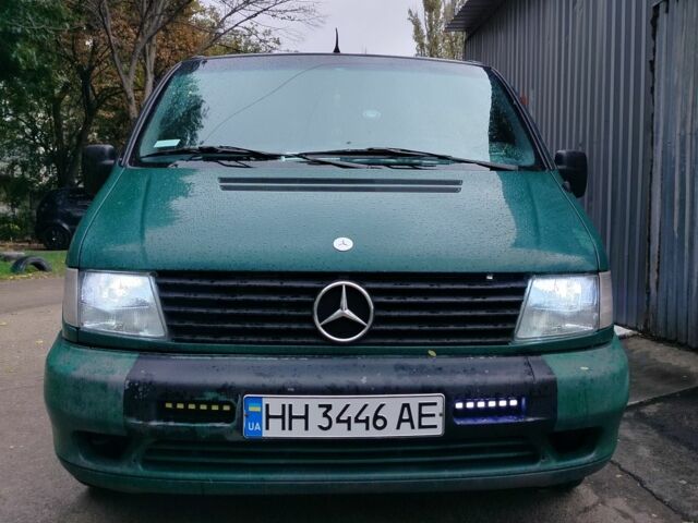 Мерседес Віто 2003 у Одесі на Automoto.ua Зелений Мерседес Віто, об'ємом двигуна 2.1 л та пробігом 659 тис. км за 4999 $, фото 1 на Automoto.ua