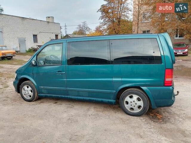 Зелений Мерседес Віто, об'ємом двигуна 2.3 л та пробігом 370 тис. км за 5500 $, фото 1 на Automoto.ua