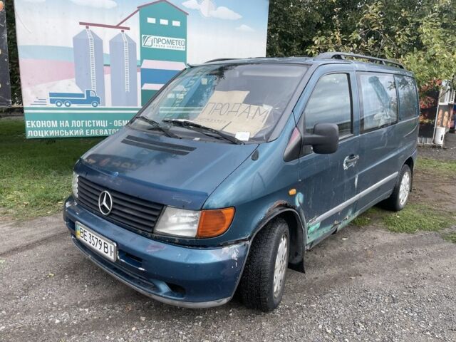 Зелений Мерседес Віто, об'ємом двигуна 2.3 л та пробігом 406 тис. км за 2600 $, фото 1 на Automoto.ua
