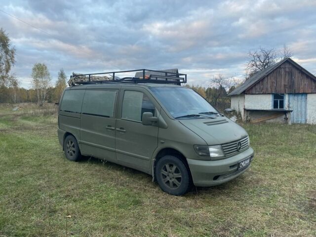 Зеленый Мерседес Вито, объемом двигателя 2.3 л и пробегом 350 тыс. км за 2500 $, фото 1 на Automoto.ua