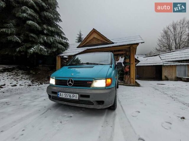 Зеленый Мерседес Вито, объемом двигателя 2.15 л и пробегом 625 тыс. км за 4444 $, фото 1 на Automoto.ua