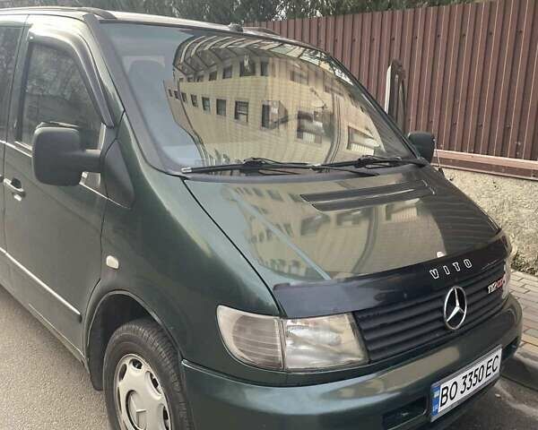 Зеленый Мерседес Вито, объемом двигателя 2.15 л и пробегом 178 тыс. км за 4998 $, фото 1 на Automoto.ua