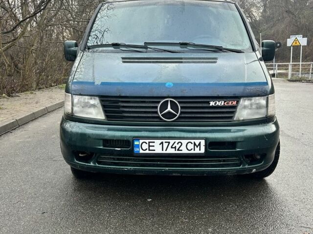 Зеленый Мерседес Вито, объемом двигателя 2.1 л и пробегом 317 тыс. км за 4730 $, фото 1 на Automoto.ua