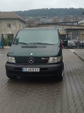 Зеленый Мерседес Вито, объемом двигателя 2.2 л и пробегом 430 тыс. км за 6200 $, фото 1 на Automoto.ua