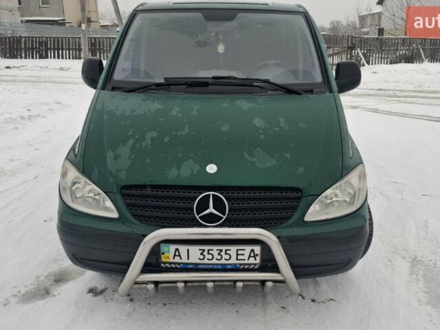 Зеленый Мерседес Вито, объемом двигателя 2.15 л и пробегом 190 тыс. км за 8000 $, фото 1 на Automoto.ua
