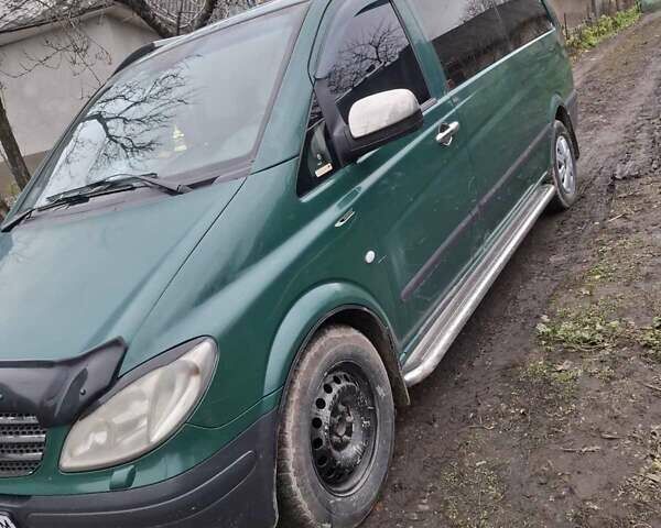 Зелений Мерседес Віто, об'ємом двигуна 2.1 л та пробігом 85 тис. км за 12500 $, фото 1 на Automoto.ua
