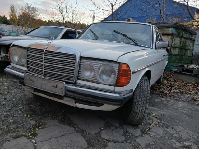 Белый Мерседес В123, объемом двигателя 2 л и пробегом 230 тыс. км за 900 $, фото 1 на Automoto.ua