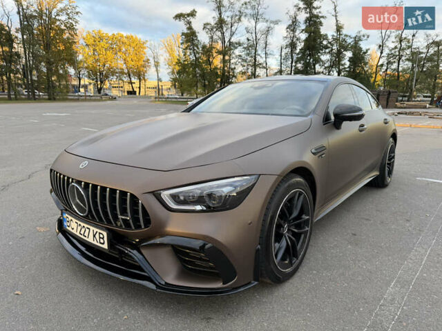 Белый Мерседес AMG GT 4-Door Coupe, объемом двигателя 3 л и пробегом 45 тыс. км за 89000 $, фото 1 на Automoto.ua