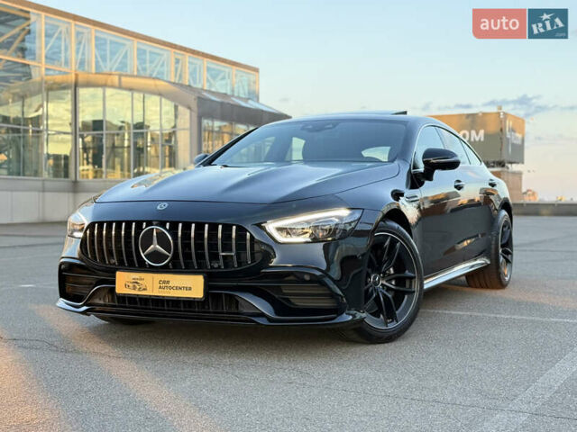 Черный Мерседес AMG GT 4-Door Coupe, объемом двигателя 3 л и пробегом 89 тыс. км за 85632 $, фото 1 на Automoto.ua