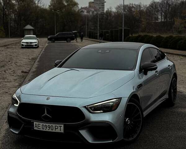 Серый Мерседес AMG GT 4-Door Coupe, объемом двигателя 3 л и пробегом 59 тыс. км за 88999 $, фото 1 на Automoto.ua
