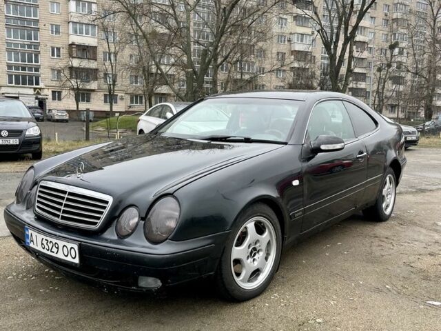 Чорний Мерседес CLK-Class, об'ємом двигуна 2 л та пробігом 345 тис. км за 2800 $, фото 1 на Automoto.ua