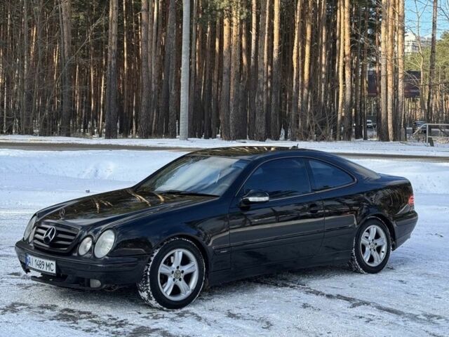 Чорний Мерседес CLK-Class, об'ємом двигуна 2 л та пробігом 300 тис. км за 3200 $, фото 1 на Automoto.ua