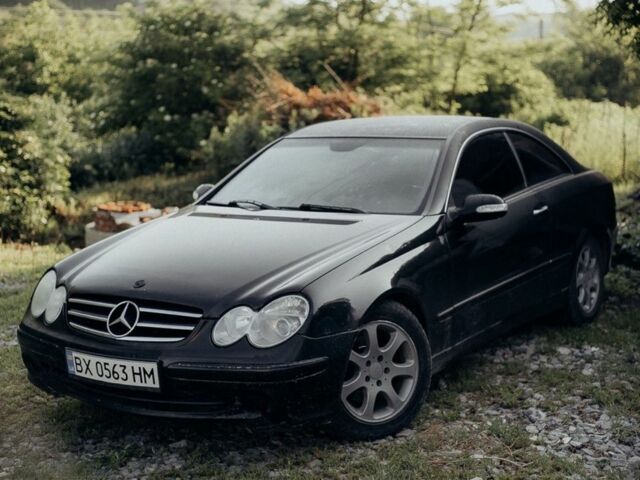 Чорний Мерседес CLK-Class, об'ємом двигуна 2.7 л та пробігом 370 тис. км за 4200 $, фото 1 на Automoto.ua