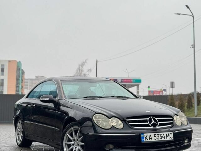 Черный Мерседес CLK-Class, объемом двигателя 2.7 л и пробегом 300 тыс. км за 5500 $, фото 1 на Automoto.ua