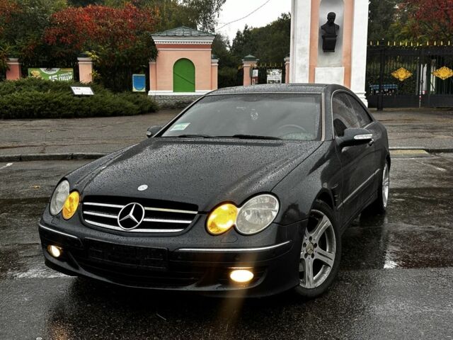 Чорний Мерседес CLK-Class, об'ємом двигуна 3 л та пробігом 380 тис. км за 4859 $, фото 1 на Automoto.ua