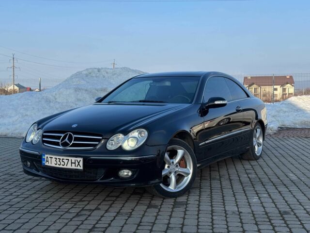 Чорний Мерседес CLK-Class, об'ємом двигуна 3 л та пробігом 195 тис. км за 8200 $, фото 1 на Automoto.ua