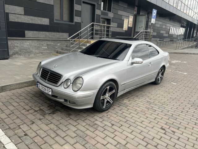 Серый Мерседес CLK-Class, объемом двигателя 2 л и пробегом 280 тыс. км за 2493 $, фото 1 на Automoto.ua