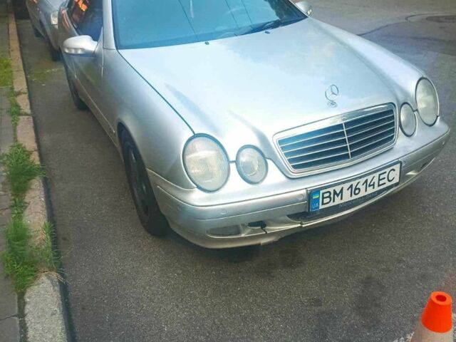 Серый Мерседес CLK-Class, объемом двигателя 2.3 л и пробегом 290 тыс. км за 2800 $, фото 1 на Automoto.ua
