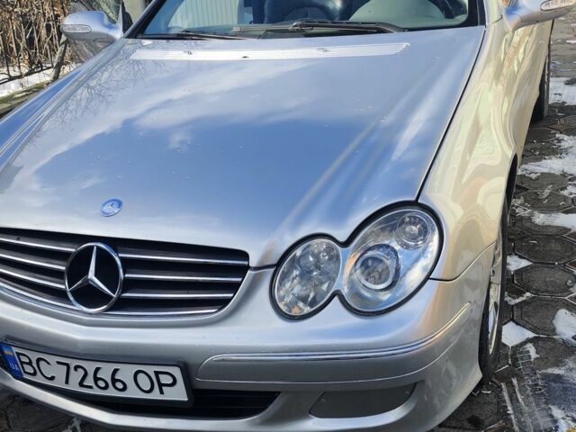 Сірий Мерседес CLK-Class, об'ємом двигуна 2.7 л та пробігом 134 тис. км за 9300 $, фото 1 на Automoto.ua